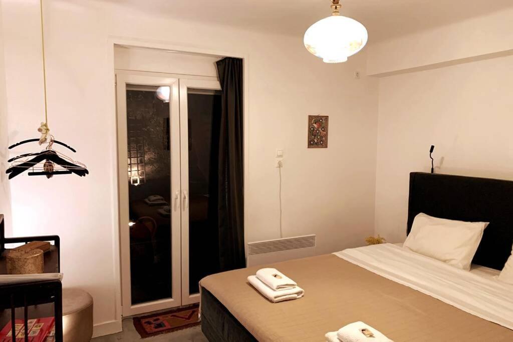 Quiet And Central Flat With Private Backyard Garden Athens Luaran gambar